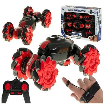 Double Flip RC Car / سيارة تحكم عن بعد ذات انقلاب مزدوج (Random colour)