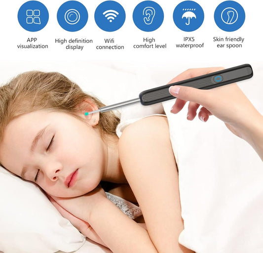 Waterproof Ear Wax Removal Cleaner Kit / مجموعة تنظيف مقاومة للماء لإزالة شمع الأذن