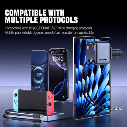 Retractable Car Charger / شاحن سيارة قابل للسحب