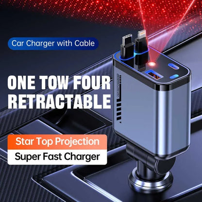 Retractable Car Charger / شاحن سيارة قابل للسحب